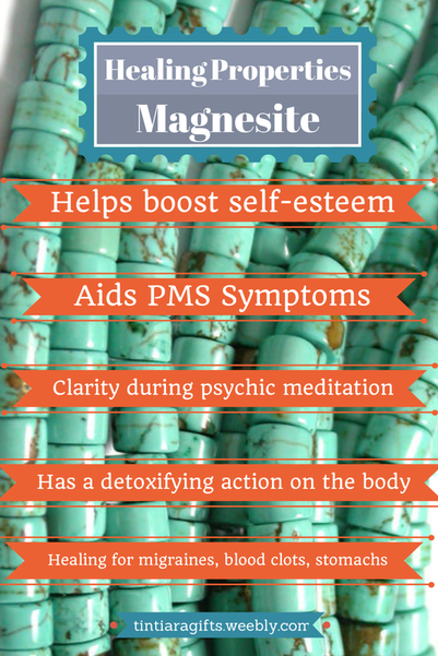 Magnesite healing properties